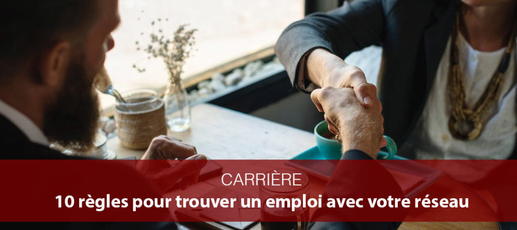 trouver un emploi avec son reseau